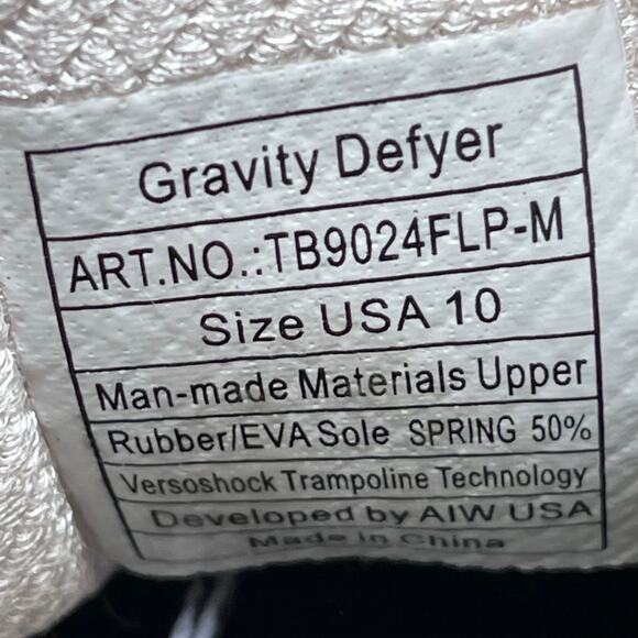 Gravity Defyer Womens Pain Relief Walking Shoes Size 10 Black Purple - Picture 9 of 10